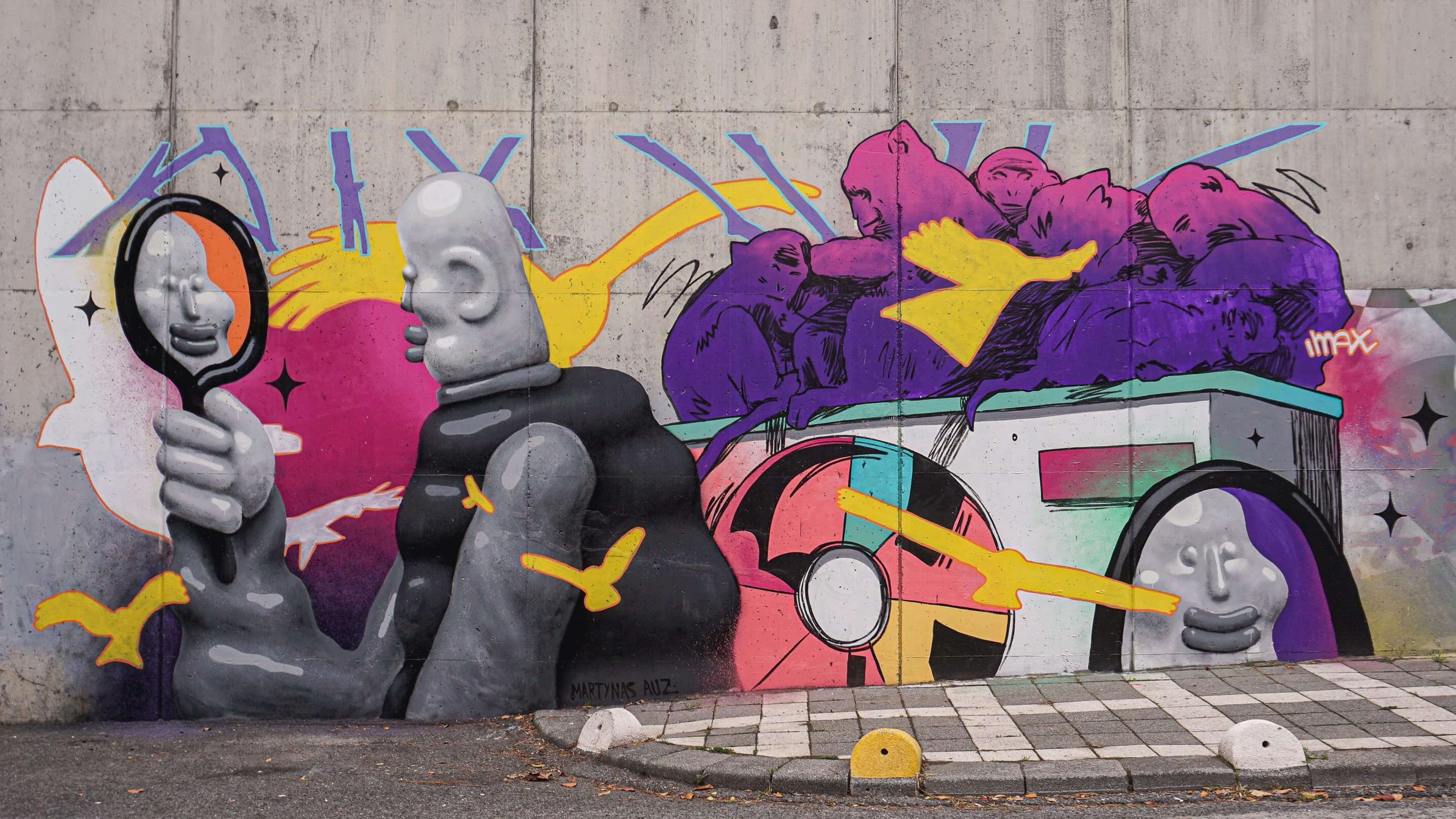 Having fun with friend